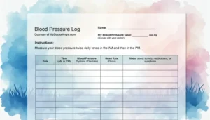 blood pressure log featured image